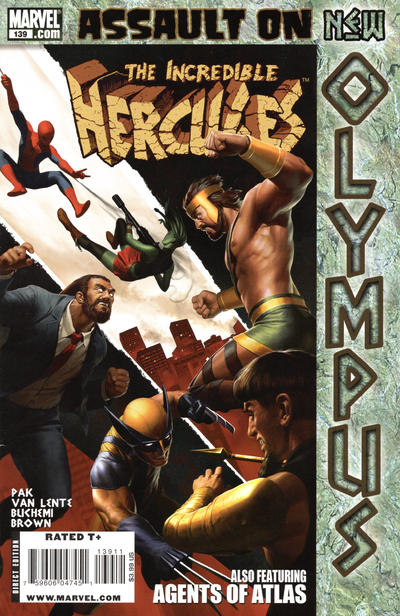 Incredible Hercules 2008 #139 - back issue