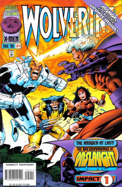 Wolverine 1988 #104 Direct Edition - back issue - $5.00