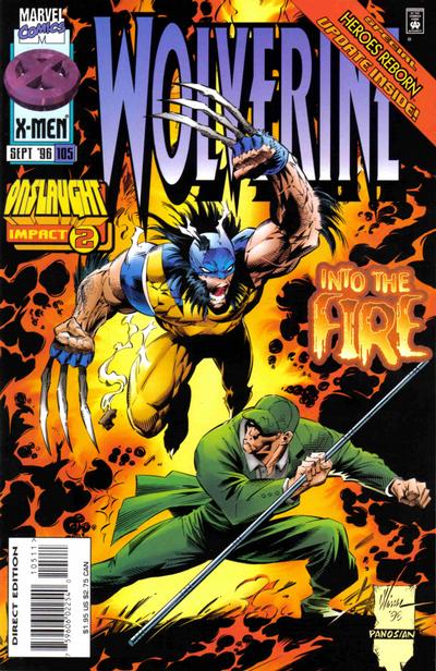 Wolverine 1988 #105 Direct Edition - back issue - $5.00