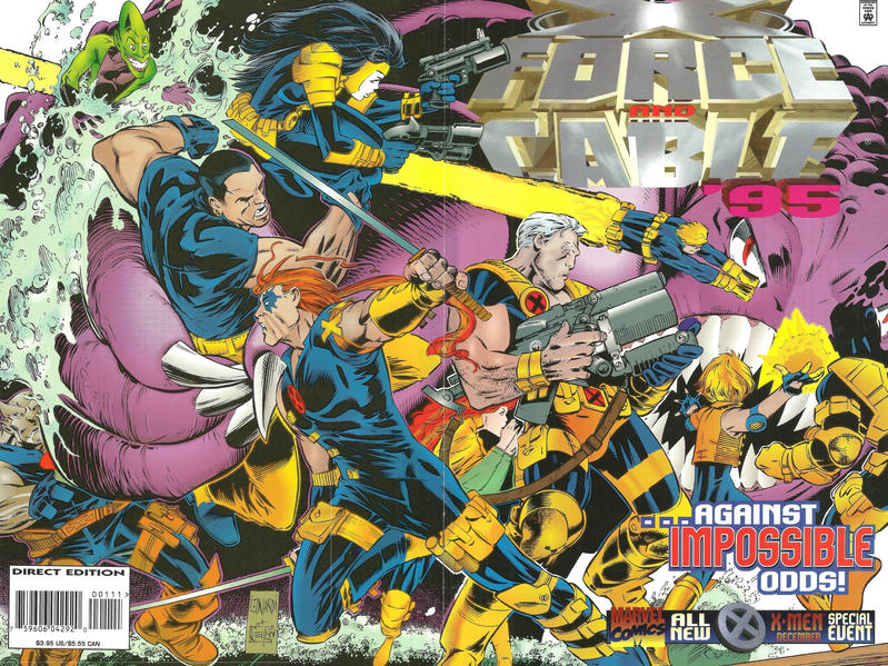 X-Force and Cable '95 1995 #1 - back issue - $4.00