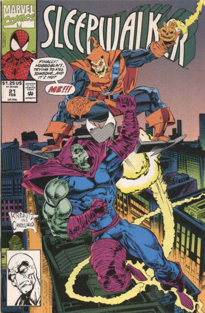 Sleepwalker 1991 #21 Direct ed. - back issue - $3.00