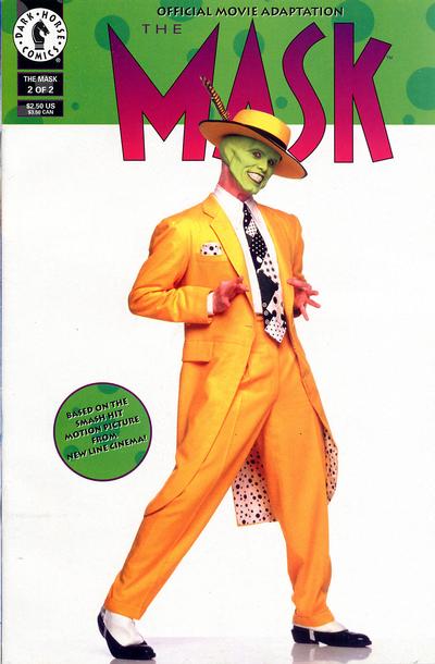 The Mask: Official Movie Adaptation 1994 #2 - back issue - $2.00