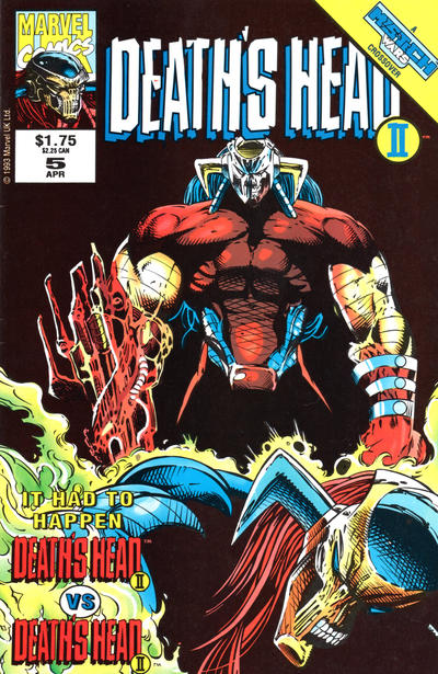 Death's Head II 1992 #5 - back issue - $1.00