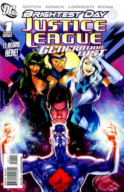 Justice League: Generation Lost 2010 #1 Tony Harris Cover - back issue - $3.00