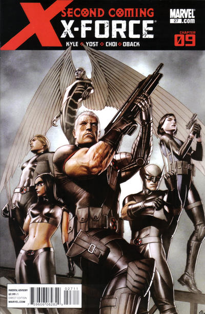 X-Force 2008 #27 Granov Cover - back issue - $3.00