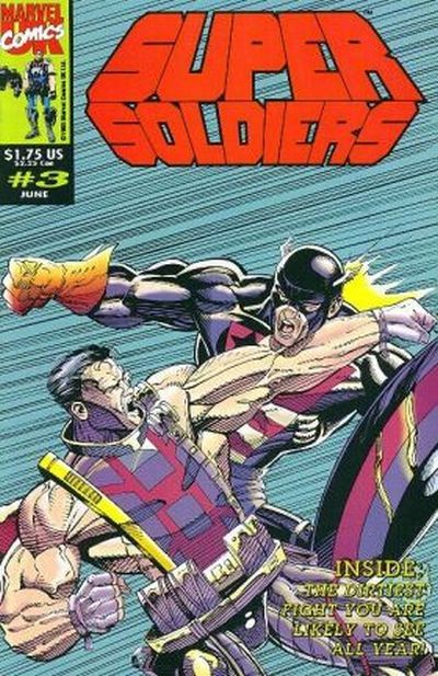 Super Soldiers 1993 #3 - back issue - $2.00