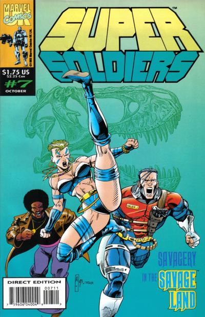 Super Soldiers 1993 #7 - back issue - $2.00