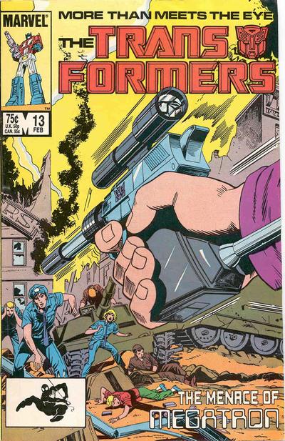 The Transformers 1984 #13 Direct ed. - back issue - $4.00