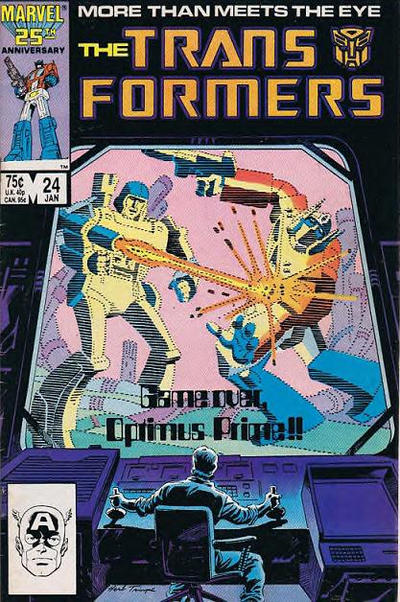 The Transformers 1984 #24 Direct ed. - back issue - $8.00