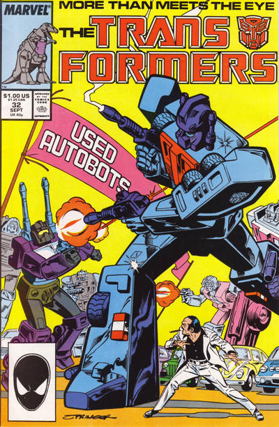 The Transformers 1984 #32 Direct ed. - back issue - $4.00