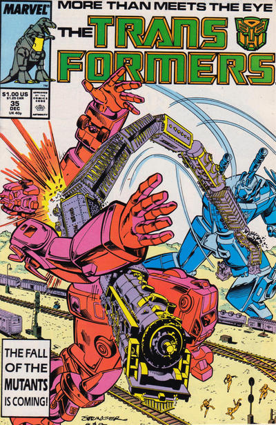 The Transformers 1984 #35 Direct ed. - back issue - $4.00