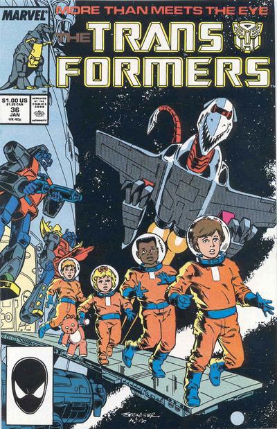 The Transformers 1984 #36 Direct ed. - back issue - $3.00