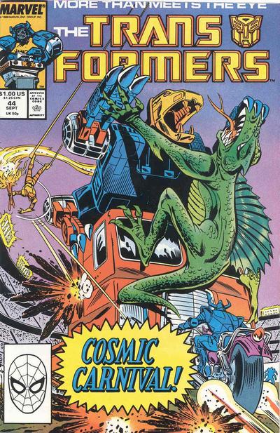 The Transformers 1984 #44 Direct ed. - back issue - $4.00