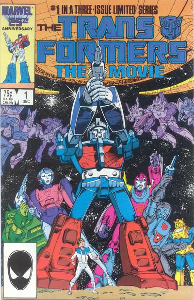 Transformers: The Movie 1986 #1 Direct ed. - back issue - $15.00