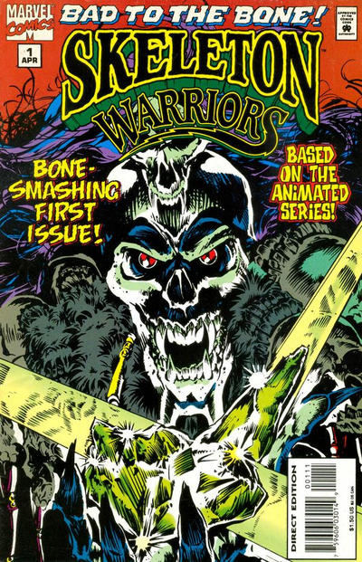 Skeleton Warriors 1995 #1 - back issue - $5.00