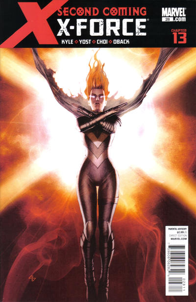 X-Force 2008 #28 Granov Cover - back issue - $4.00