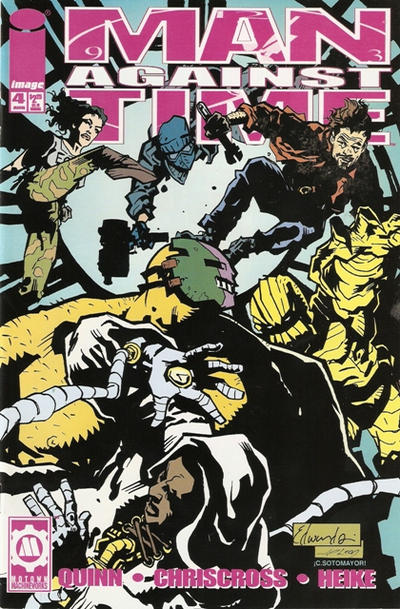 Man Against Time 1996 #4 - back issue - $2.00
