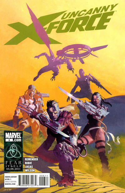 Uncanny X-Force 2010 #6 - back issue
