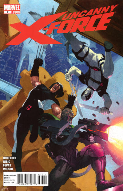 Uncanny X-Force 2010 #7 - back issue - $3.00