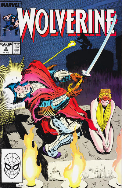 Wolverine 1988 #3 Direct ed. - back issue - $10.00