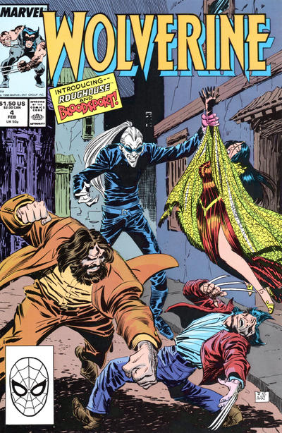 Wolverine 1988 #4 Direct ed. - back issue - $5.00