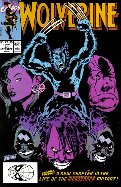 Wolverine 1988 #31 Direct ed. - back issue - $5.00
