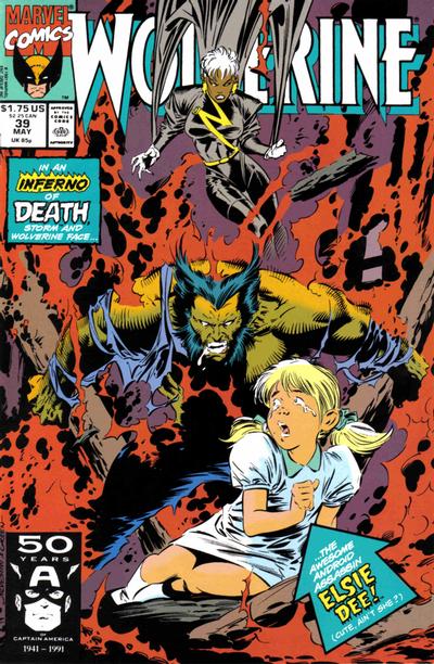 Wolverine 1988 #39 Direct ed. - back issue - $3.00