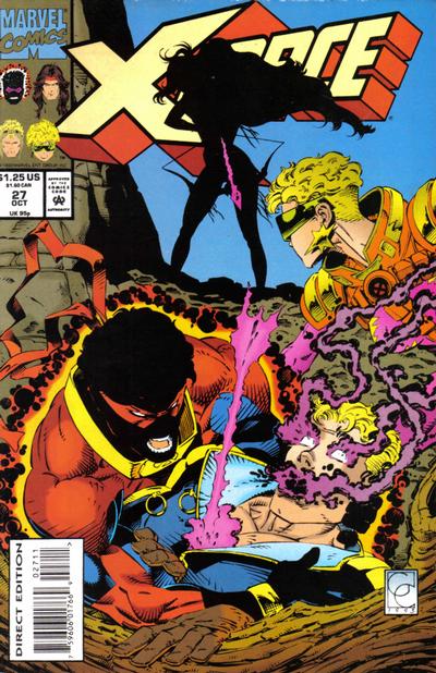 X-Force 1991 #27 Direct Edition - back issue - $4.00