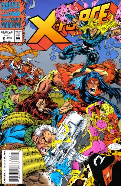 X-Force Annual 1992 #2 Direct ed. - back issue - $4.00