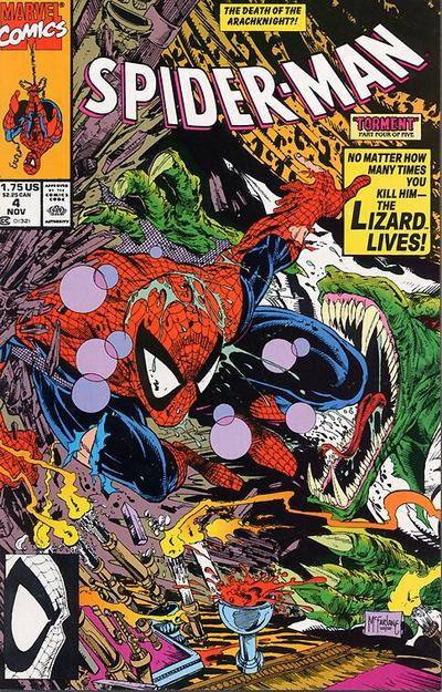 Spider-Man 1990 #4 Direct ed. - back issue - $5.00