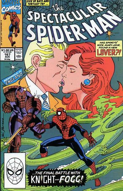 The Spectacular Spider-Man 1976 #167 Direct ed. - back issue - $4.00