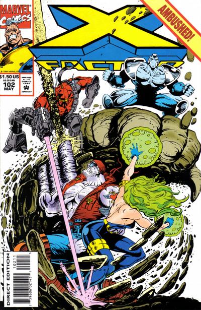 X-Factor 1986 #102 Direct Edition - back issue - $3.00