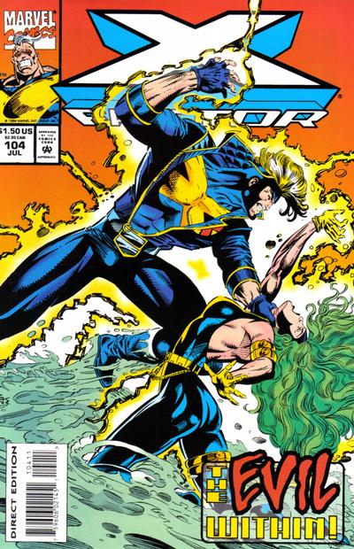 X-Factor 1986 #104 Direct Edition - back issue - $3.00
