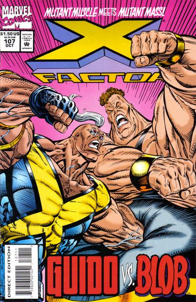 X-Factor 1986 #107 Direct Edition - back issue - $3.00