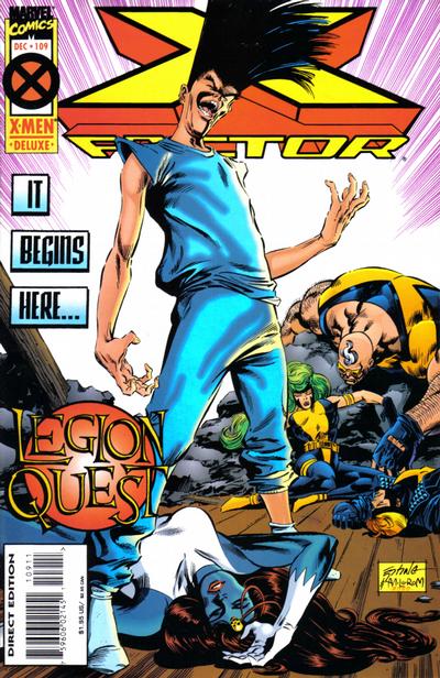 X-Factor 1986 #109 Direct Edition - Deluxe - back issue - $3.00