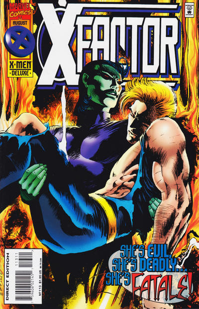 X-Factor 1986 #113 Direct Edition - back issue - $3.00