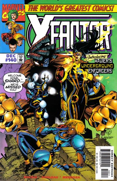 X-Factor 1986 #140 Direct Edition - back issue - $3.00