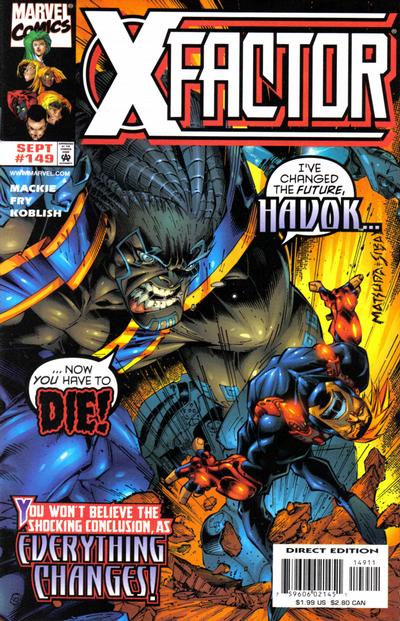 X-Factor 1986 #149 Direct Edition - back issue - $3.00
