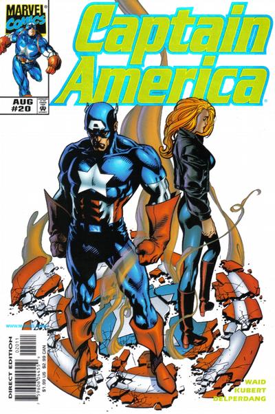 Captain America 1998 #20 Direct Edition - back issue - $3.00