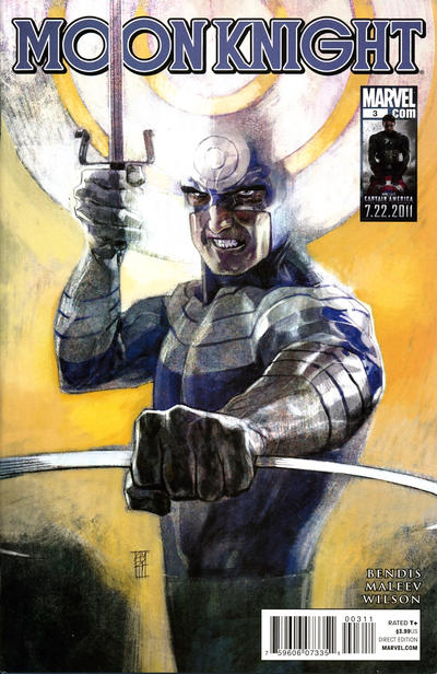 Moon Knight 2011 #3 - back issue - $4.00