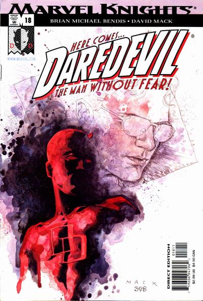 Daredevil 1998 #18 Direct Edition - back issue - $4.00