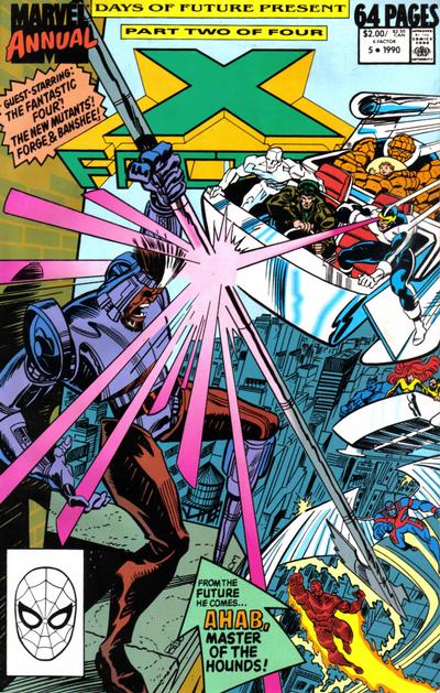 X-Factor Annual 1986 #5 Direct ed. - back issue - $3.00