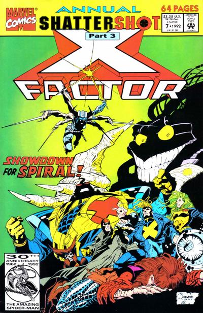 X-Factor Annual 1986 #7 Direct ed. - back issue - $3.00