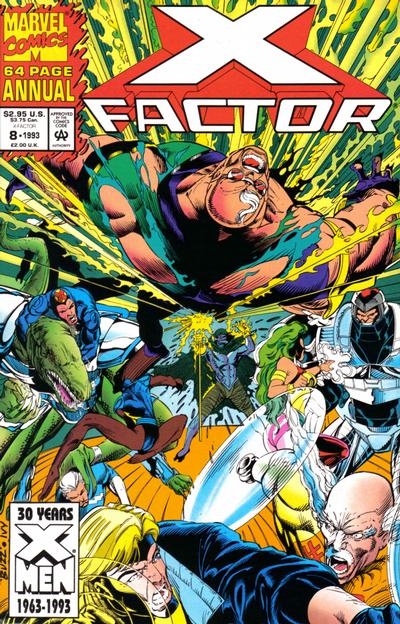 X-Factor Annual 1986 #8 Direct ed. - back issue - $3.00