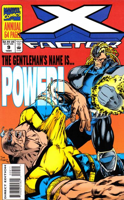 X-Factor Annual 1986 #9 Direct Edition - back issue - $3.00