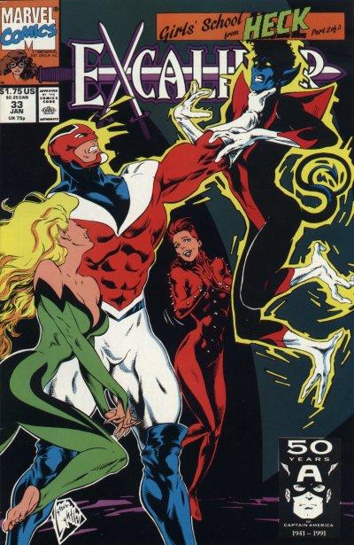 Excalibur 1988 #33 Direct ed. - back issue