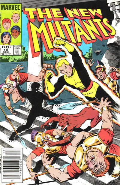 The New Mutants 1983 #10 Newsstand ed. - back issue - $4.00