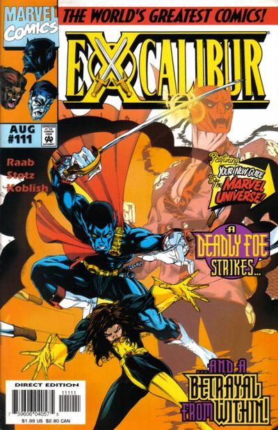 Excalibur 1988 #111 Direct Edition - back issue