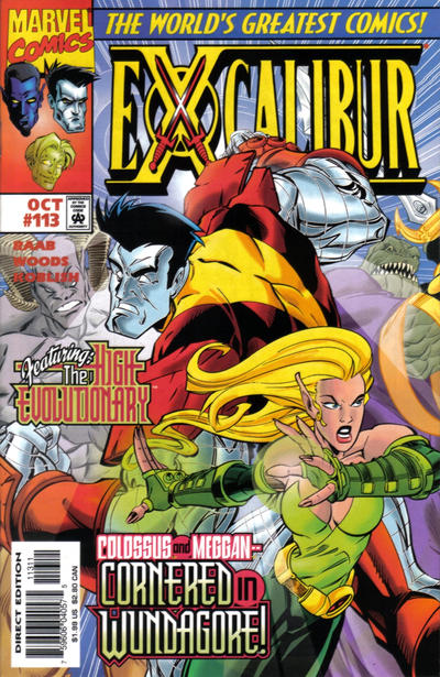 Excalibur 1988 #113 Direct Edition - back issue