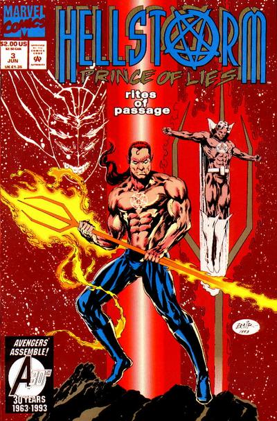 Hellstorm: Prince of Lies 1993 #3 - back issue - $2.00